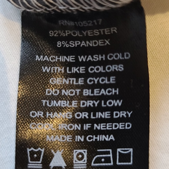 Mini Striped sundress black cream gold super soft NWT - Picture 6 of 6